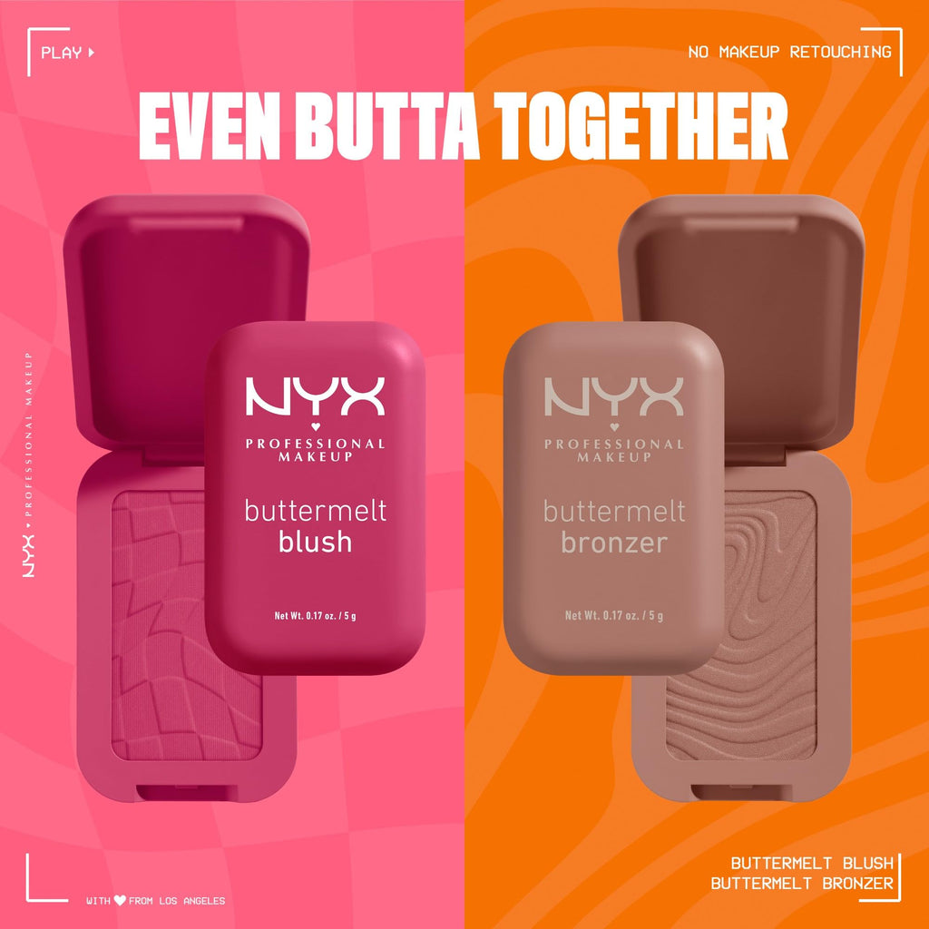 NYX Professional Makeup Buttermelt Blush 02 Butta Together 5 g