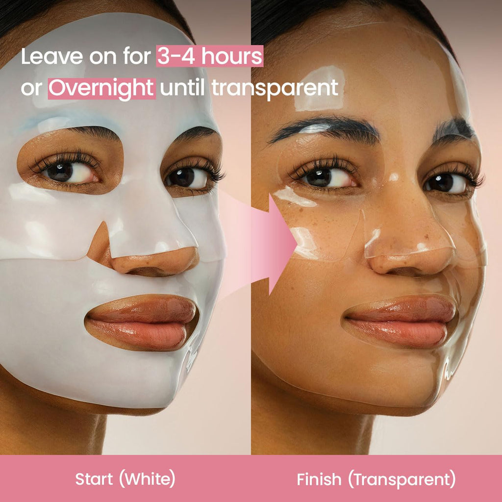 Biodance Organiska collage Real Deep Mask 4-pack – ansiktsmasker, ansiktsmask kvinnor, ansiktsmask, ansiktsmask, porförfining, rynkbehandling