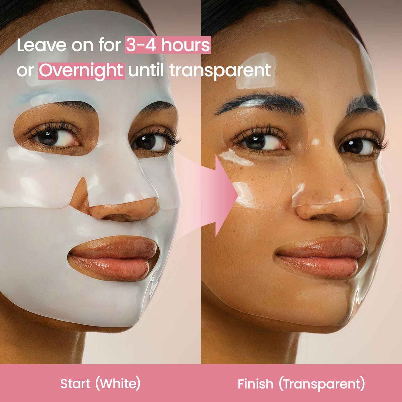 Biodance Organiska collage Real Deep Mask 4-pack – ansiktsmasker, ansiktsmask kvinnor, ansiktsmask, ansiktsmask, porförfining, rynkbehandling