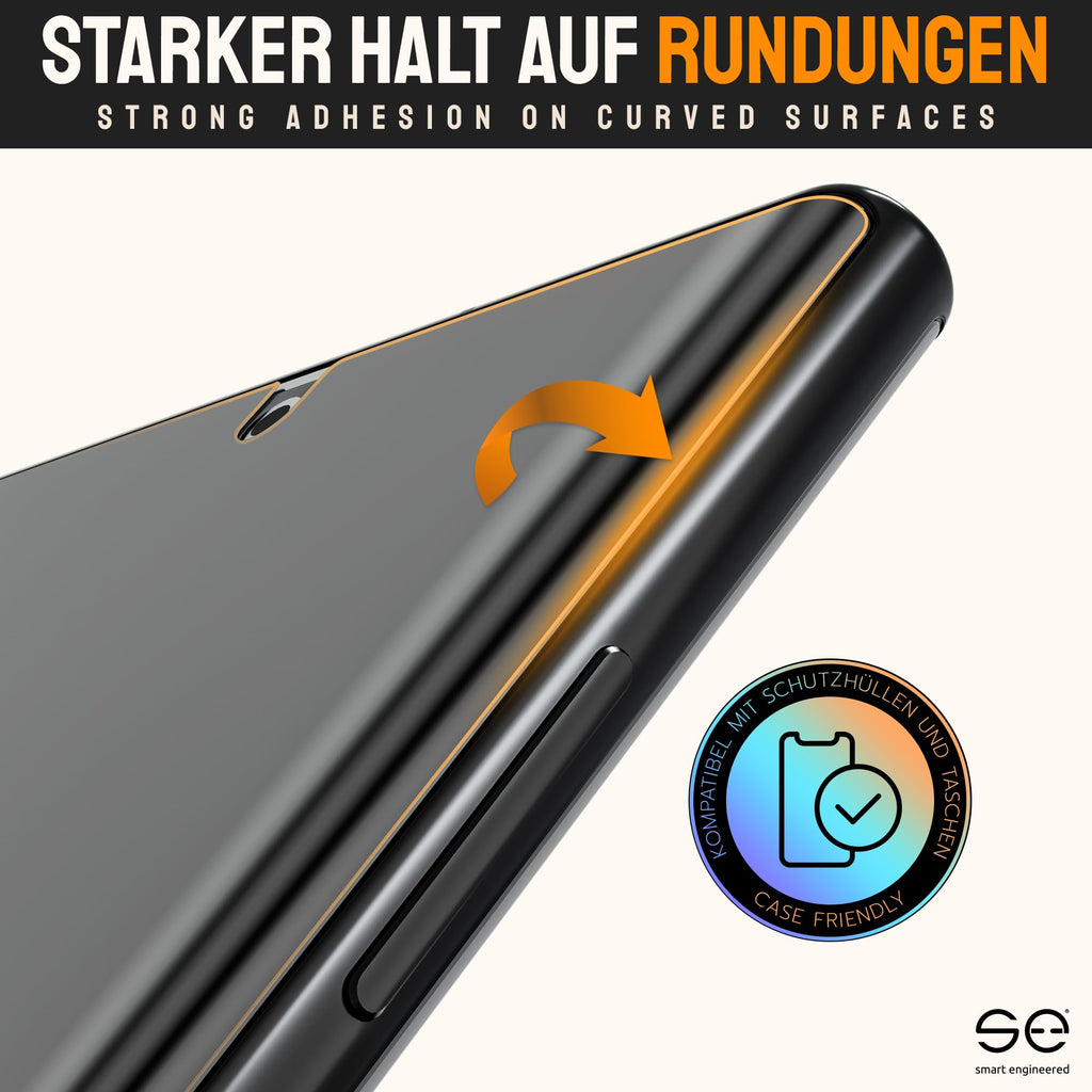 2 x 3D Skärmskydd för Apple iPhone 13 mini [smart engineered] - Skyddsfilm, anti reflektion, matt , skyddsfall vänliga, fodralvänligt