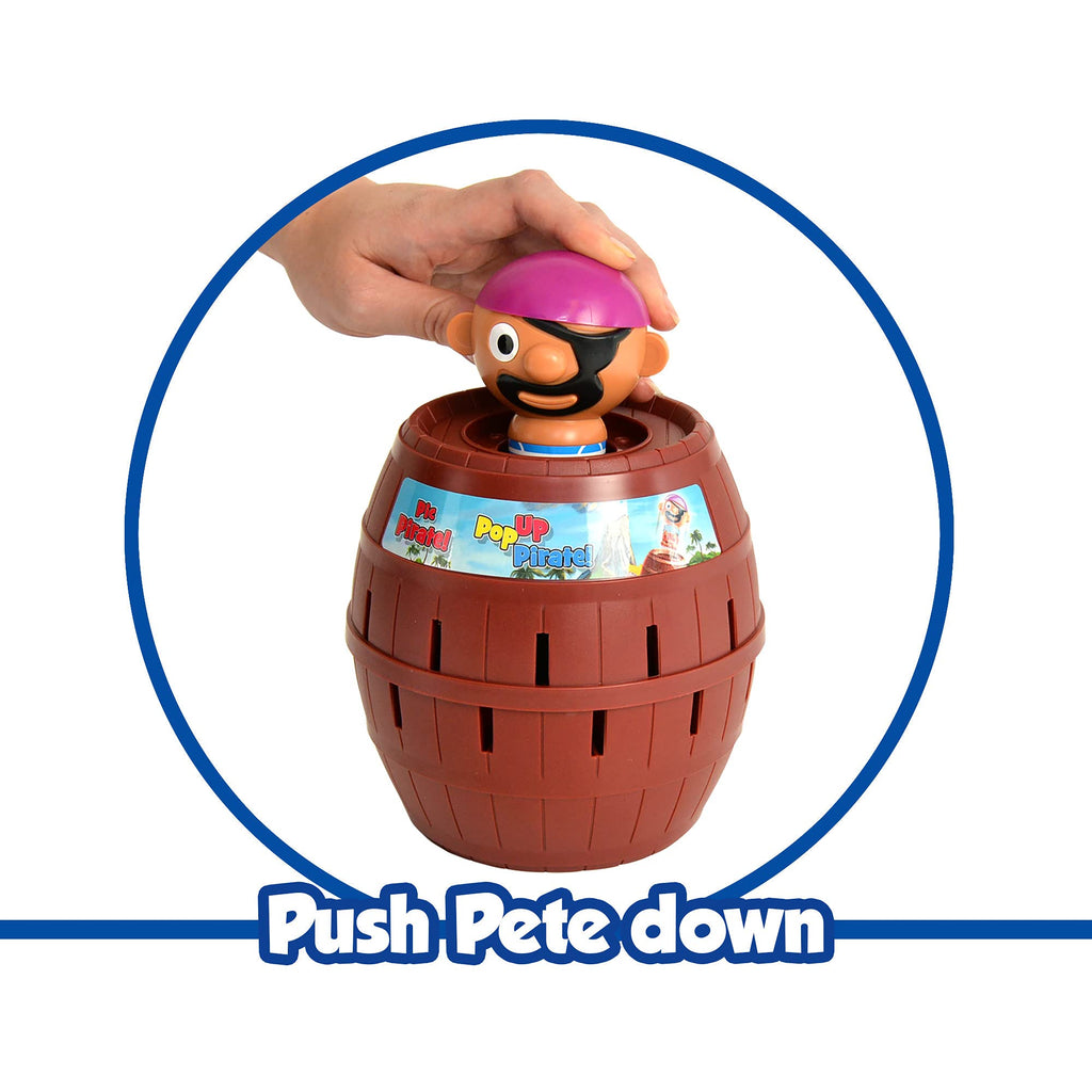 TOMY Pop Up Pirate Classic T7028 Bordsspel, Engelsk språkversion, Från 4 år