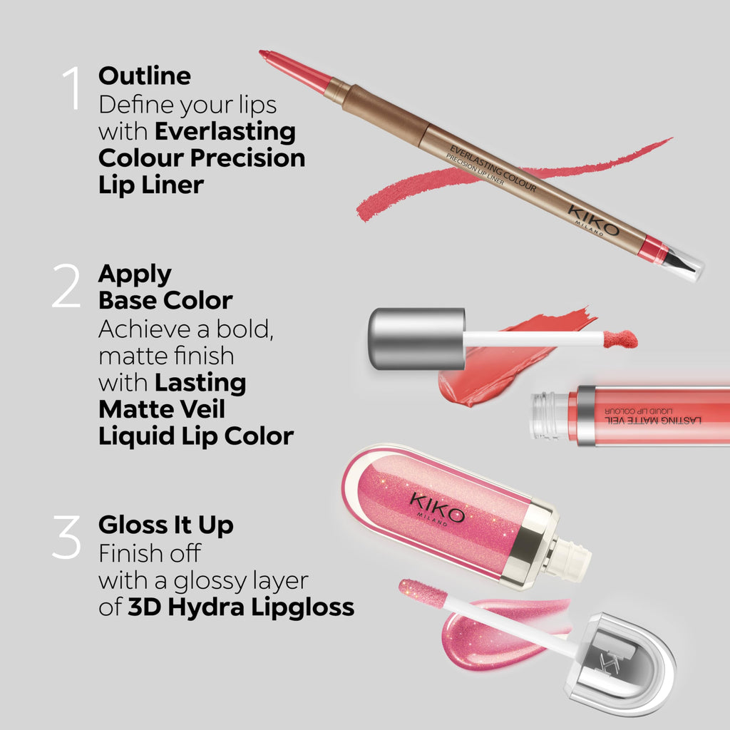 KIKO Milano 3D Hydra Lipgloss 20 | Mjuka läppglans för en 3D-look