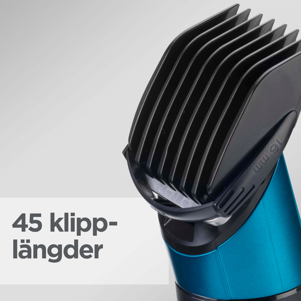 BaByliss Japanese Steel Hårklippare - Litiumbatteri, 160-Minuters Drift, 3-Timmar Fulladdning, Inkluderar Hårt Förvaringsfodral, Svart, E990E