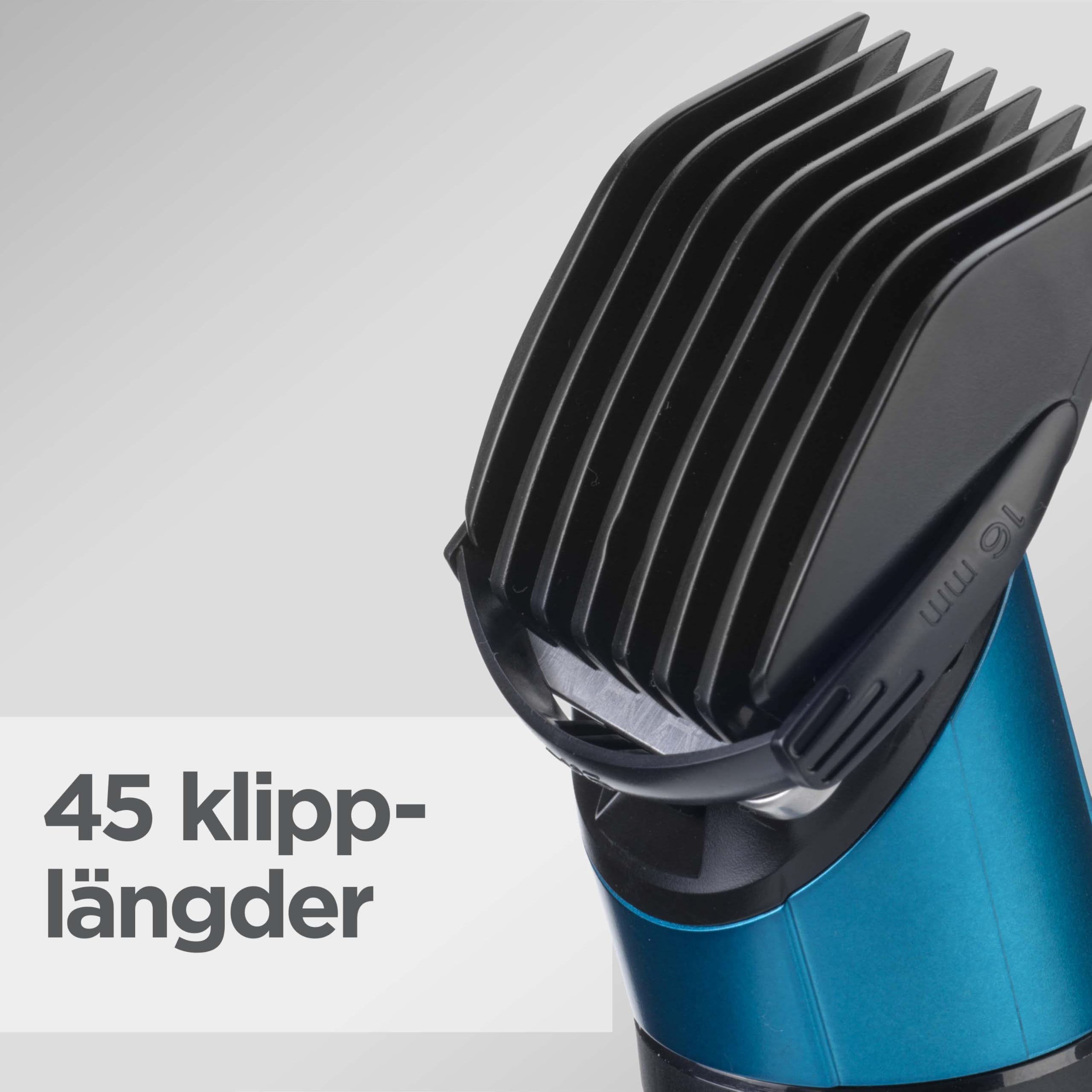 BaByliss Japanese Steel Hårklippare - Litiumbatteri, 160-Minuters Drift, 3-Timmar Fulladdning, Inkluderar Hårt Förvaringsfodral, Svart, E990E