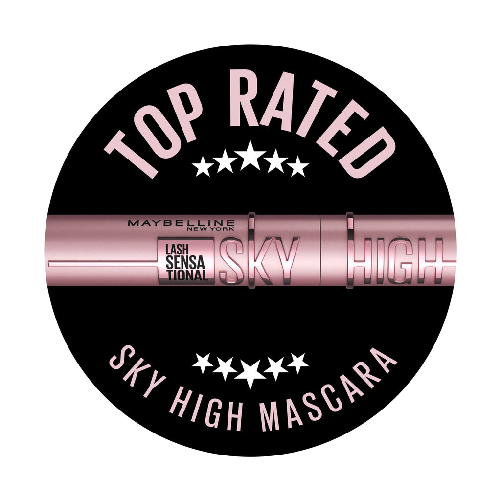 Maybelline New York, mascara, ger varje frans volym och längd, Lash Sensational Sky High, nyans: svart, 7,2 ml
