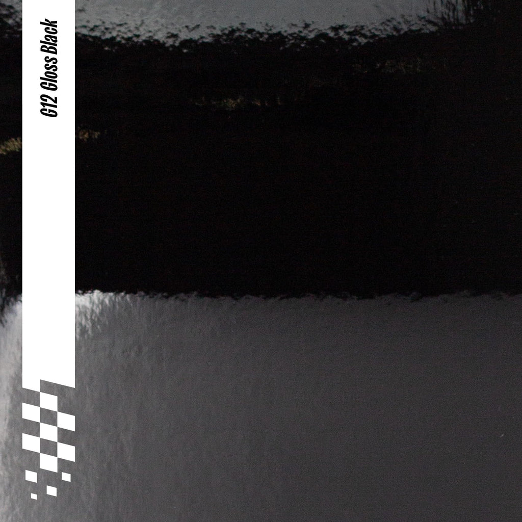 3M 2080 Bilvinylfolie, självhäftande folie för bil, motorcykel och båt, 30 x 152 cm, 3D-lackskyddsfolie med luftkanaler för foliering, blank svart (G12 Gloss Black)