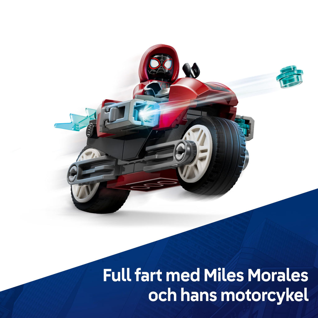 LEGO Marvel Spider-Man mot Oscorp, Byggset för barn, Innehåller minifigurer av Spider-Woman, Miles Morales, Ghost-Spider och Green Goblin, Present för pojkar och flickor att samla 76324
