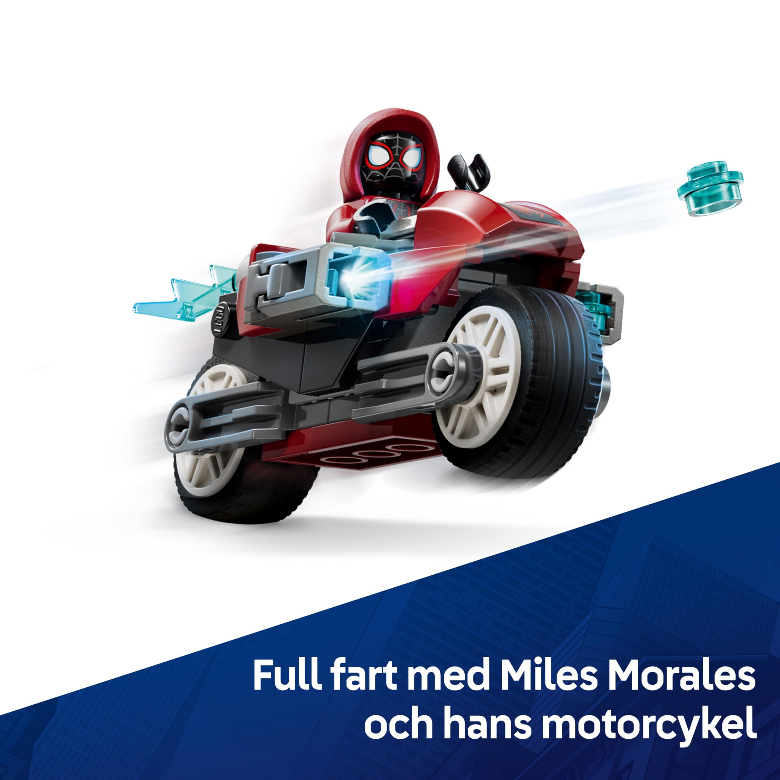 LEGO Marvel Spider-Man mot Oscorp, Byggset för barn, Innehåller minifigurer av Spider-Woman, Miles Morales, Ghost-Spider och Green Goblin, Present för pojkar och flickor att samla 76324