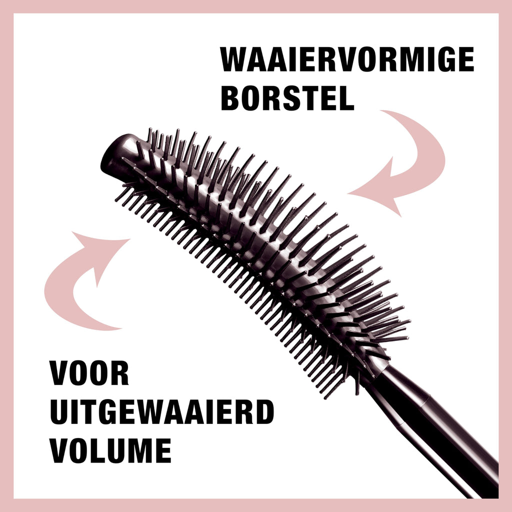 MAYBELLINE NEW YORK, volymmascara, Lash Sensational Mascara, svart, 9,4 ml