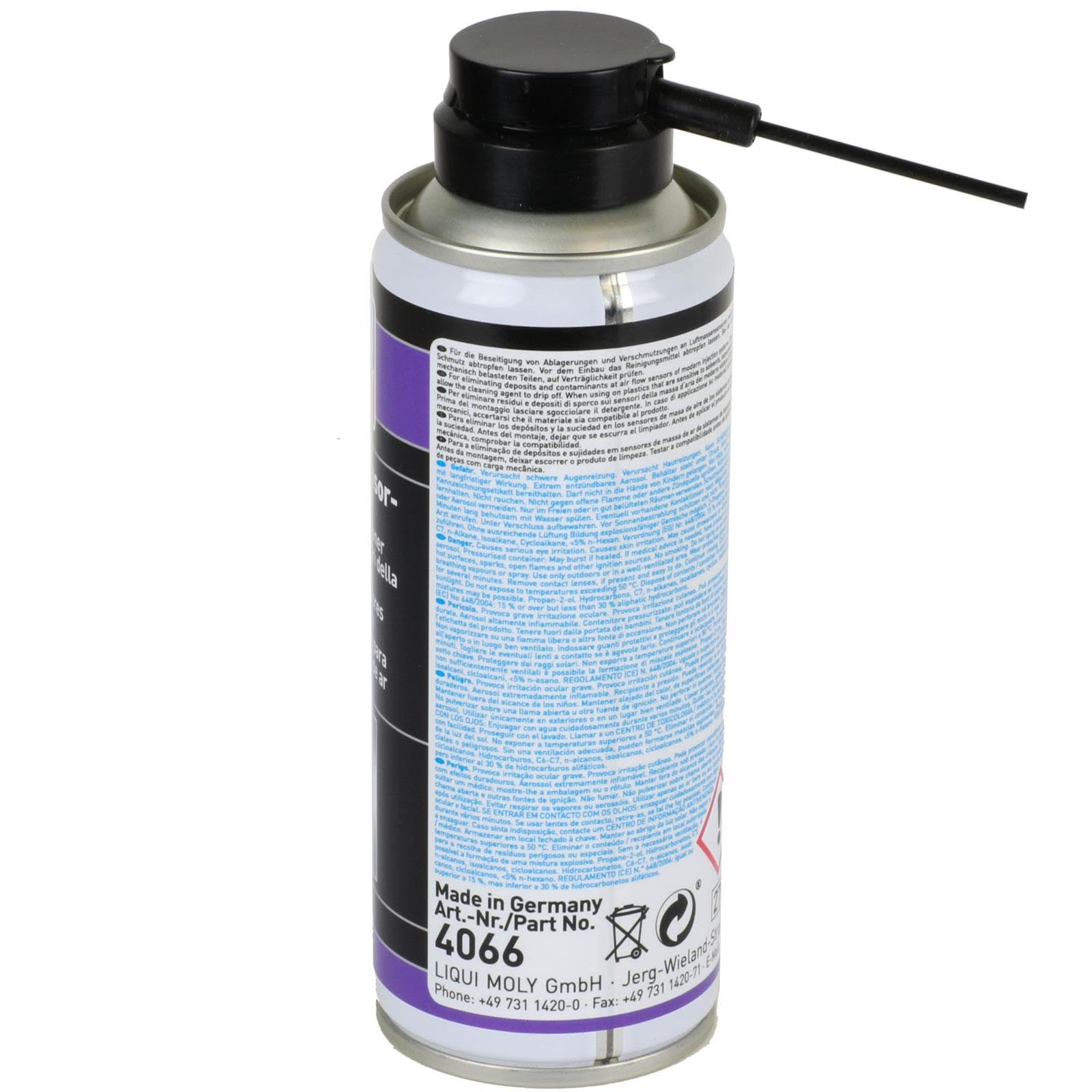 LIQUI MOLY luftflödessensorrengörare | 200 ml | servicespray | SKU: 4066