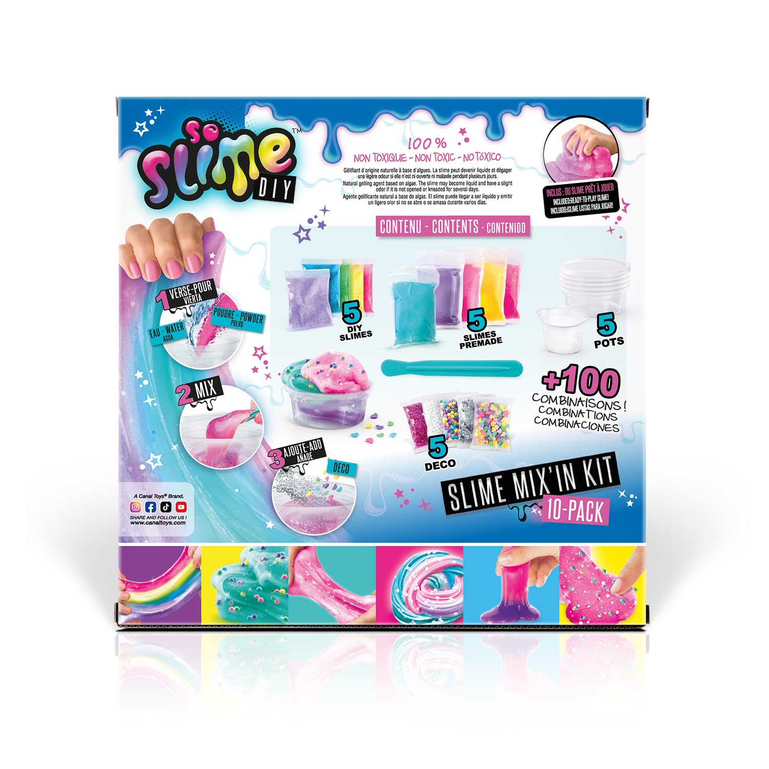 Canal Toys SSC 184 Slime, Flerfärgad, Från 6 år