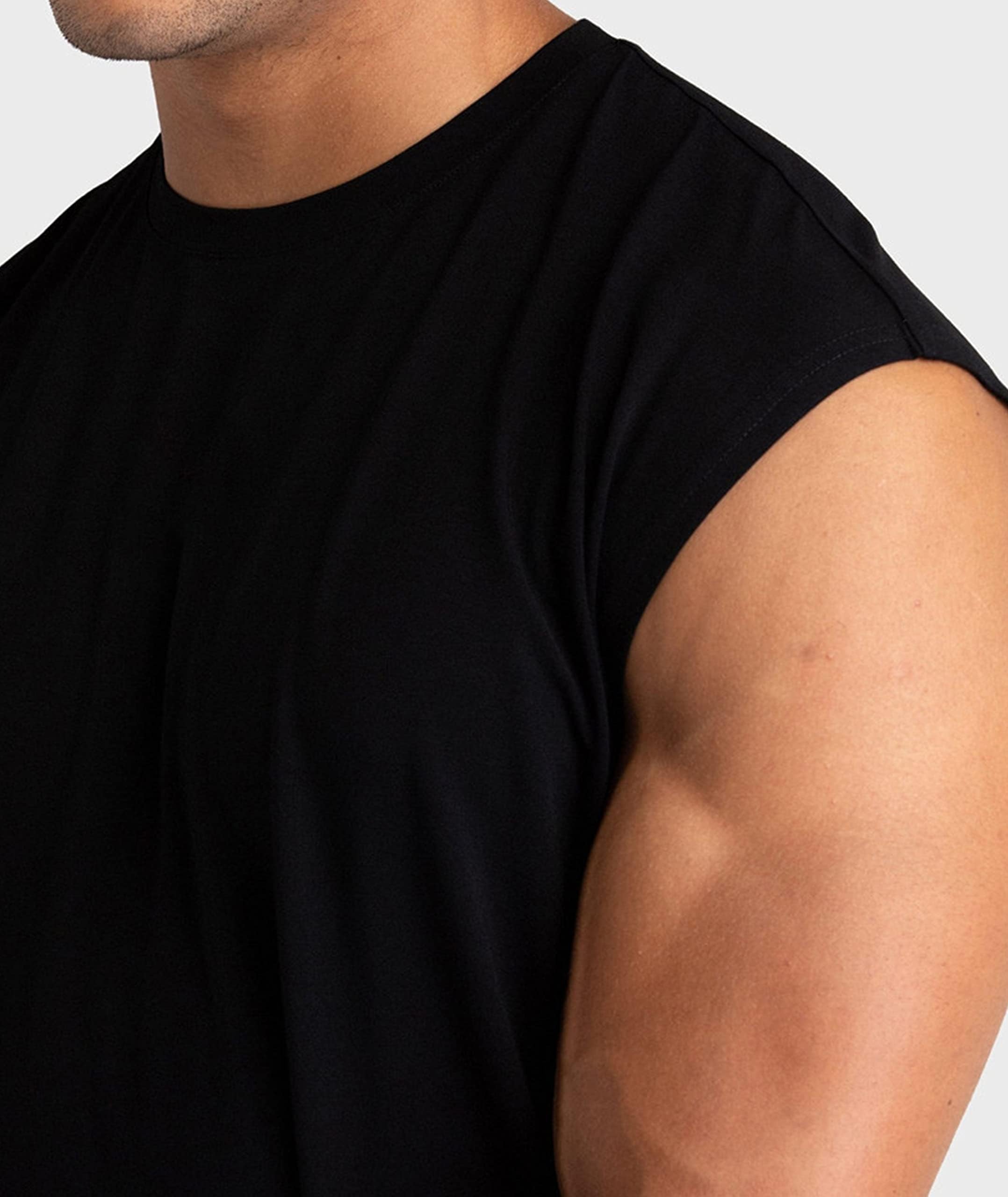 Holure 1 eller 3-pack herr bomull gym linne träning ärmlös skjortor atletisk muskeltank träning bodybuilding t-shirt