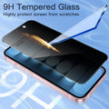 JETech Privacy Skärmskydd för iPhone 15 6,1 Tums, Anti-Spion Härdat Glasfilm med Enkelt Installationsverktyg, 2-Pack