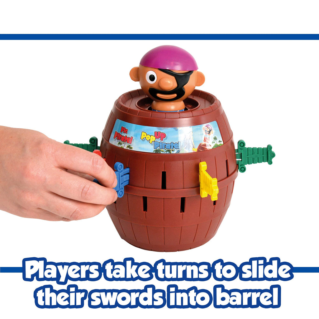 TOMY Pop Up Pirate Classic T7028 Bordsspel, Engelsk språkversion, Från 4 år