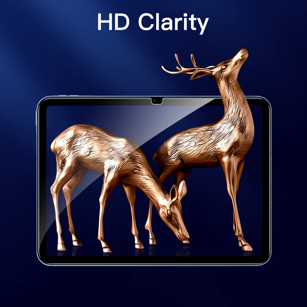 JETech Skärmskydd för iPad (A16) 11:e/10:e Generationen (2025/2022), Härdat Glas Film, HD Klar, 2-Pack