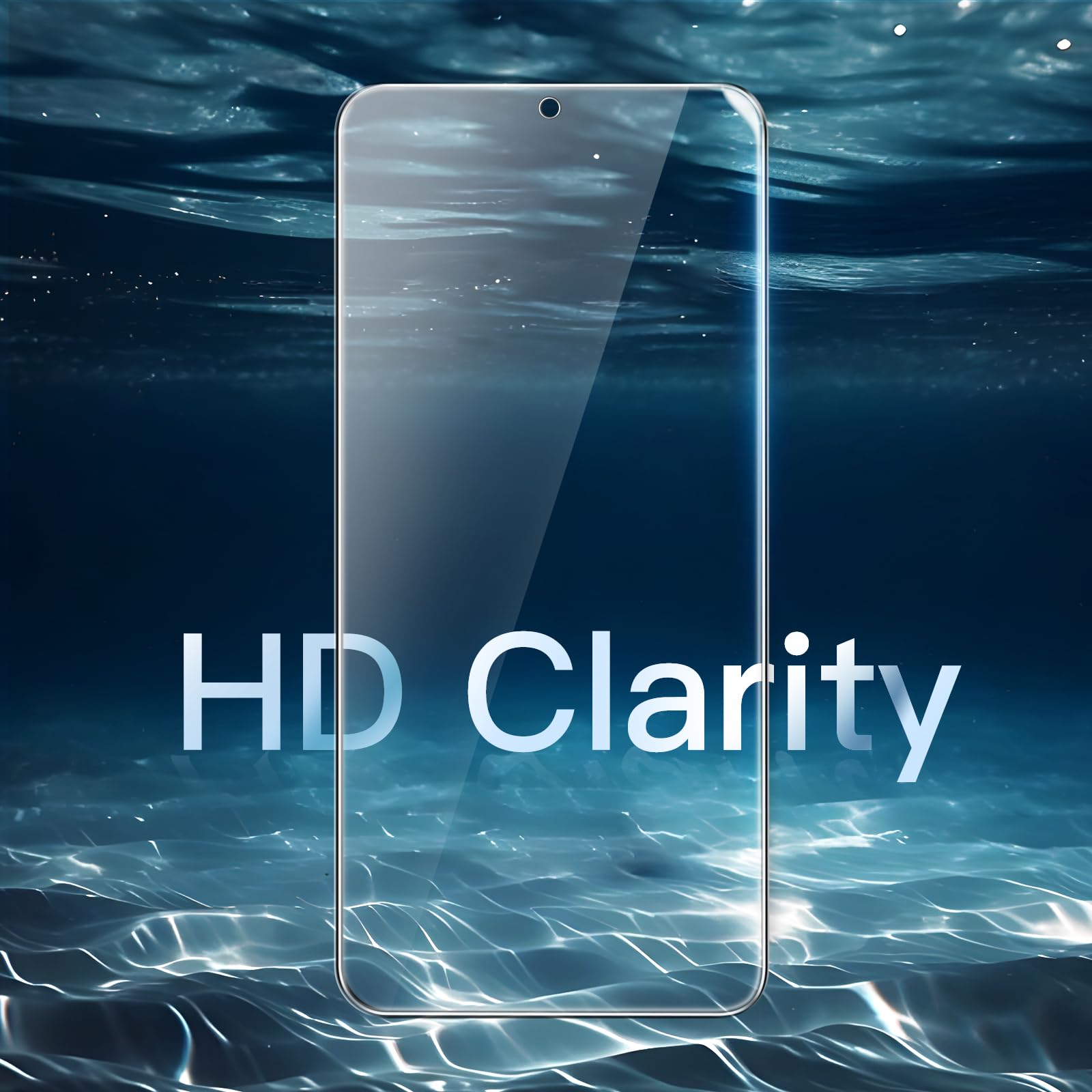 JETech Skärmskydd för Samsung Galaxy A17 5G / 4G 6,7-Tum, 9H Härdat Glasfilm, Anti-Skrapa, HD Klar, 3-Pack