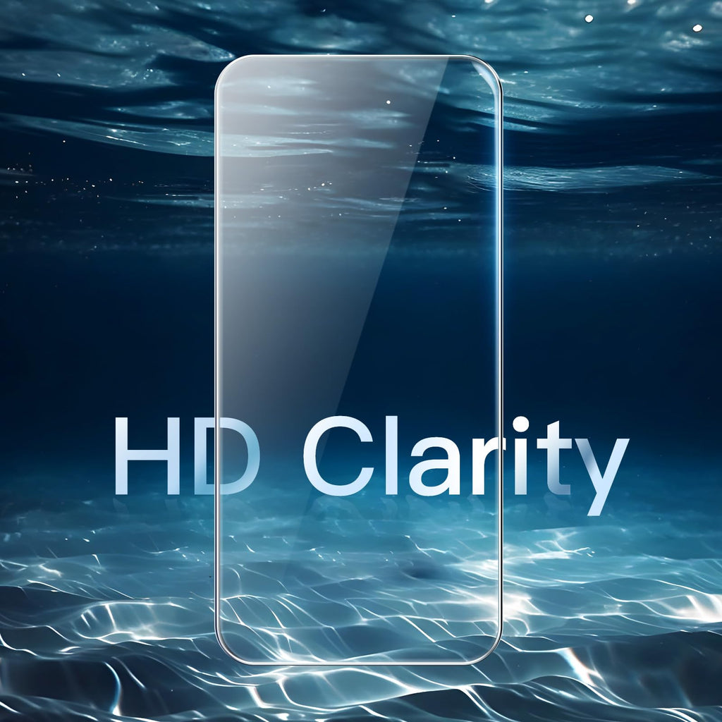 JETech Skärmskydd för iPhone 16 6,1-Tum, Härdat Glasfilm med Enkelt Installationsverktyg, Fodral-Vänligt, HD Klar, 3-Pack