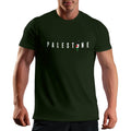 Palestine Flag in the Heart T-Shirt För Män