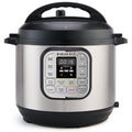 Instant Pot Duo 7 i 1 multifunktionell tryckkokare, riskokare, fritös, yoghurtkokare, ångkokare och värmeplatta - Rostfritt stål - 5,7 L