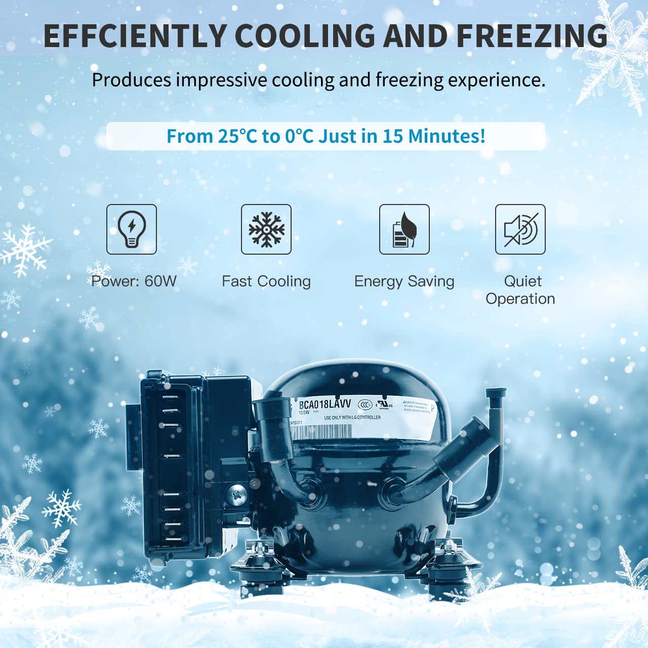 Alpicool CX30 30 l kompressor kylbox 12 V bärbar kylskåp, elektrisk frys, liten frys för bil, camping, lastbil, båt och uttag med USB-port, teleskopstång hjul