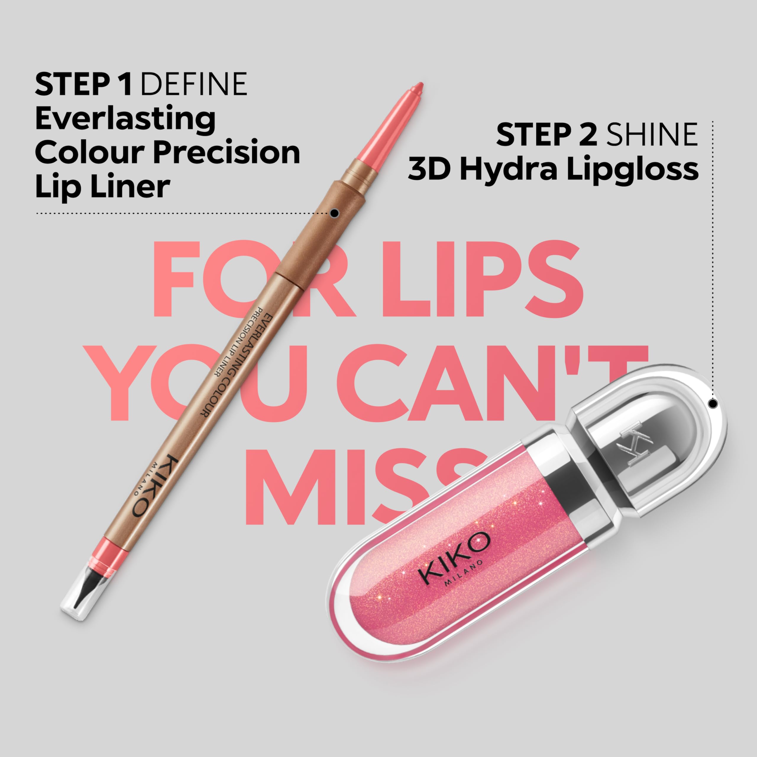 KIKO Milano 3D Hydra Lipgloss 20 | Mjuka läppglans för en 3D-look