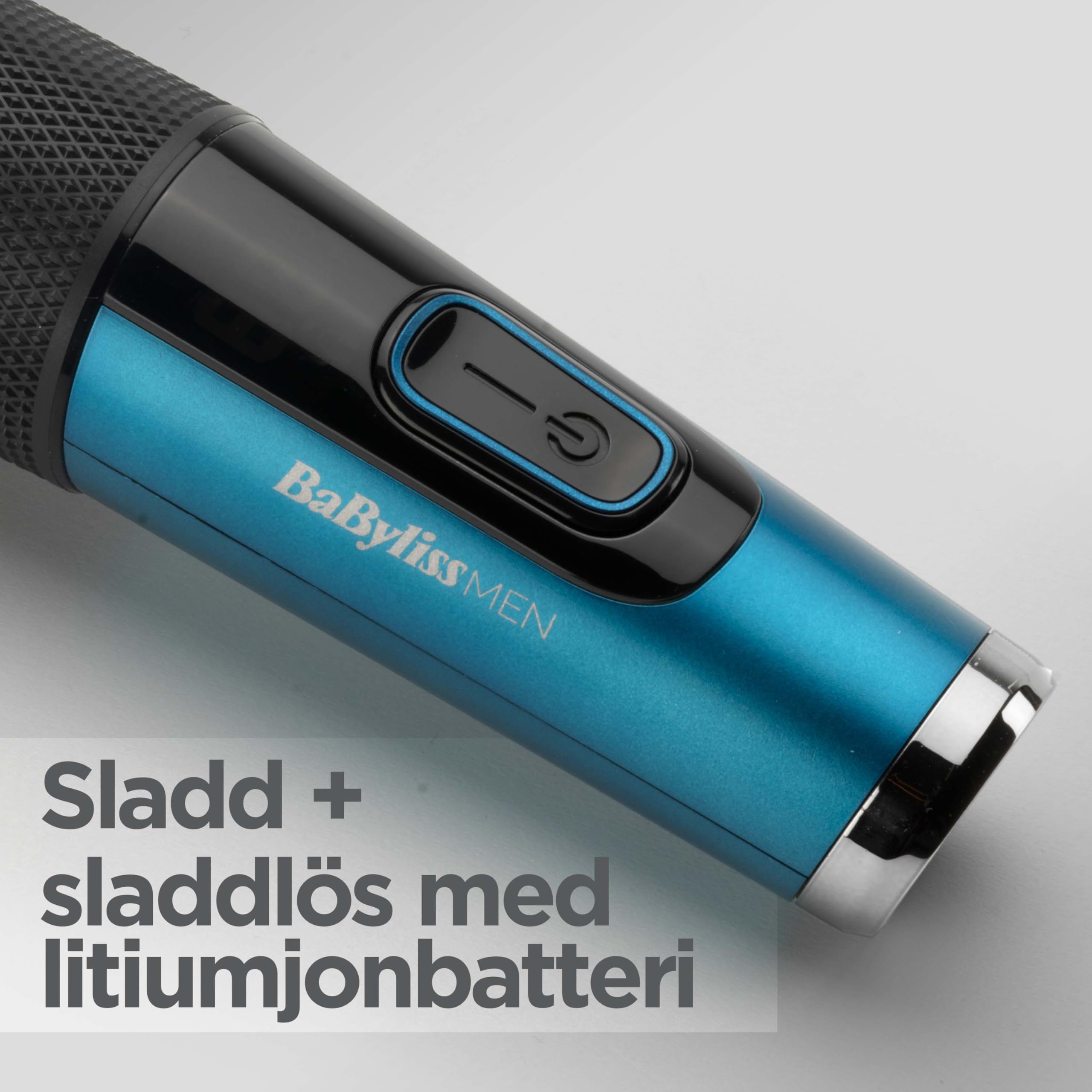 BaByliss Japanese Steel Hårklippare - Litiumbatteri, 160-Minuters Drift, 3-Timmar Fulladdning, Inkluderar Hårt Förvaringsfodral, Svart, E990E