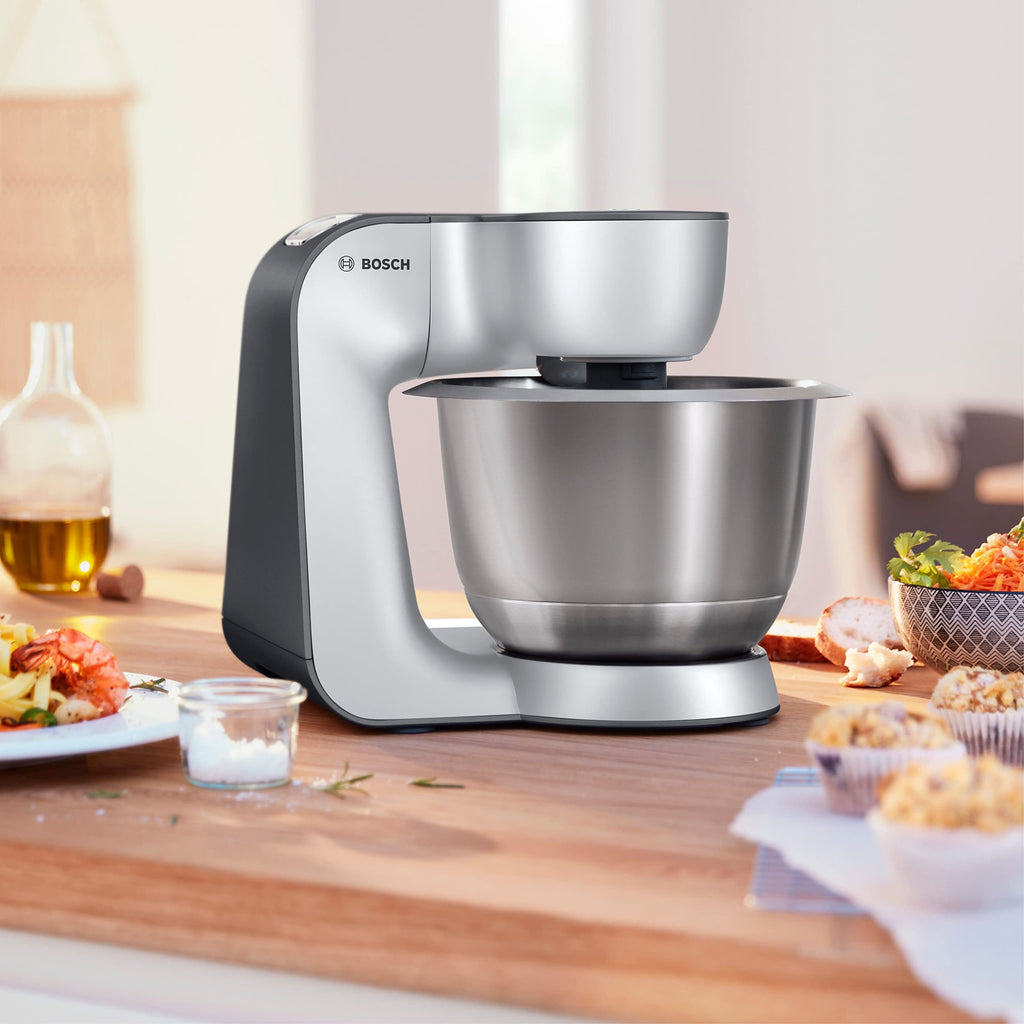 Bosch Hausgeräte MUM56340 Matberedare, Silver, 3,9 l