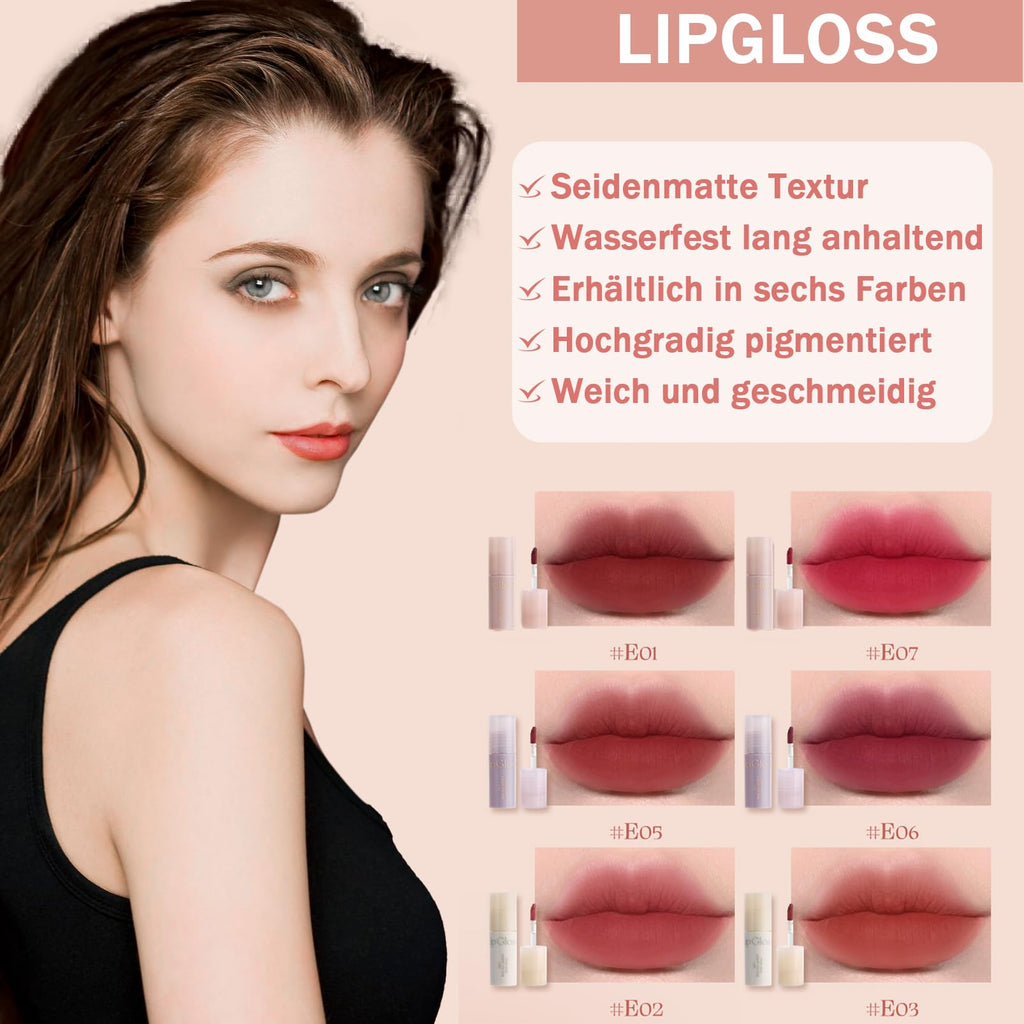 EONFAVE All In 1 Makeup-set, 11 stycken, makeup presentset, läppglans, rouge, ögonskuggspalett, ögonbrynspenna, Eyeliner, BB Cream, silkeslen, för perfekta gåvor, flerfärgad, unisex