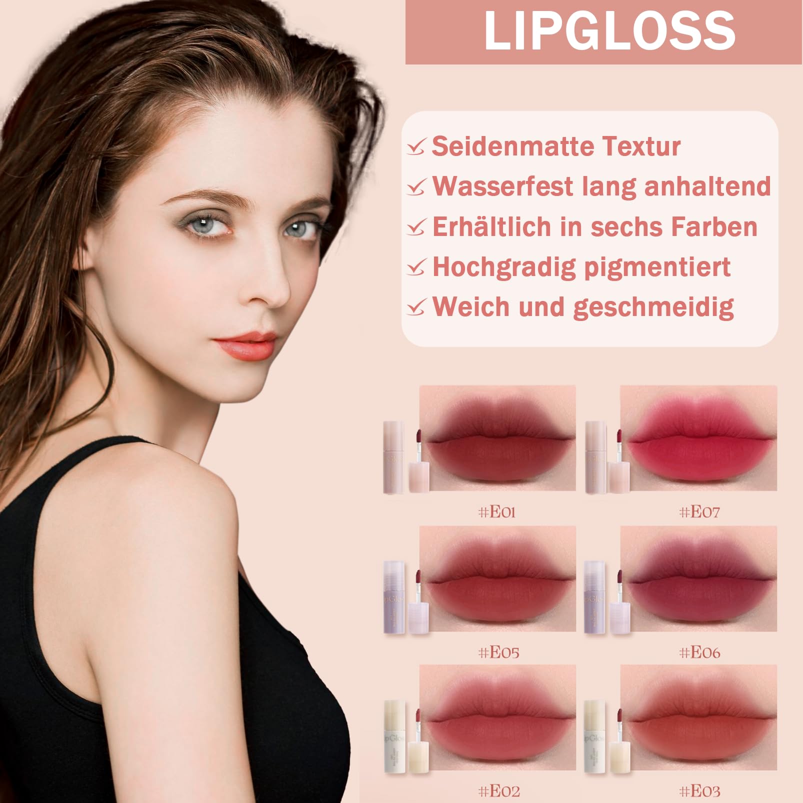 EONFAVE All In 1 Makeup-set, 11 stycken, makeup presentset, läppglans, rouge, ögonskuggspalett, ögonbrynspenna, Eyeliner, BB Cream, silkeslen, för perfekta gåvor, flerfärgad, unisex