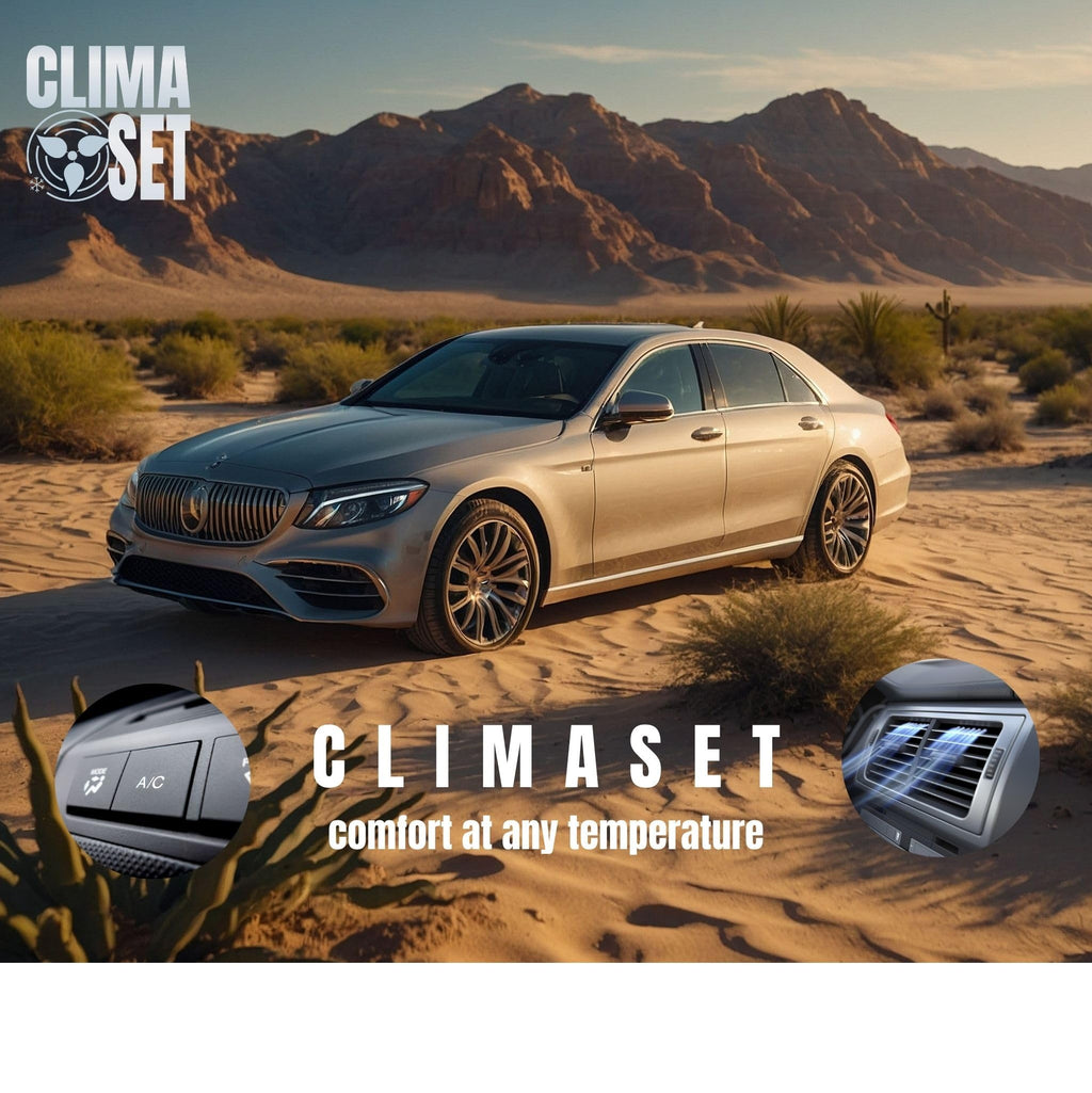 ClimaSet A/C Gas för billuftkonditionering - R134a-ersättning – för bilar 1994 till 2016 – Naturmedvetna – Giftfri – Korrosionsbeständig – 5 delar – 1400 g