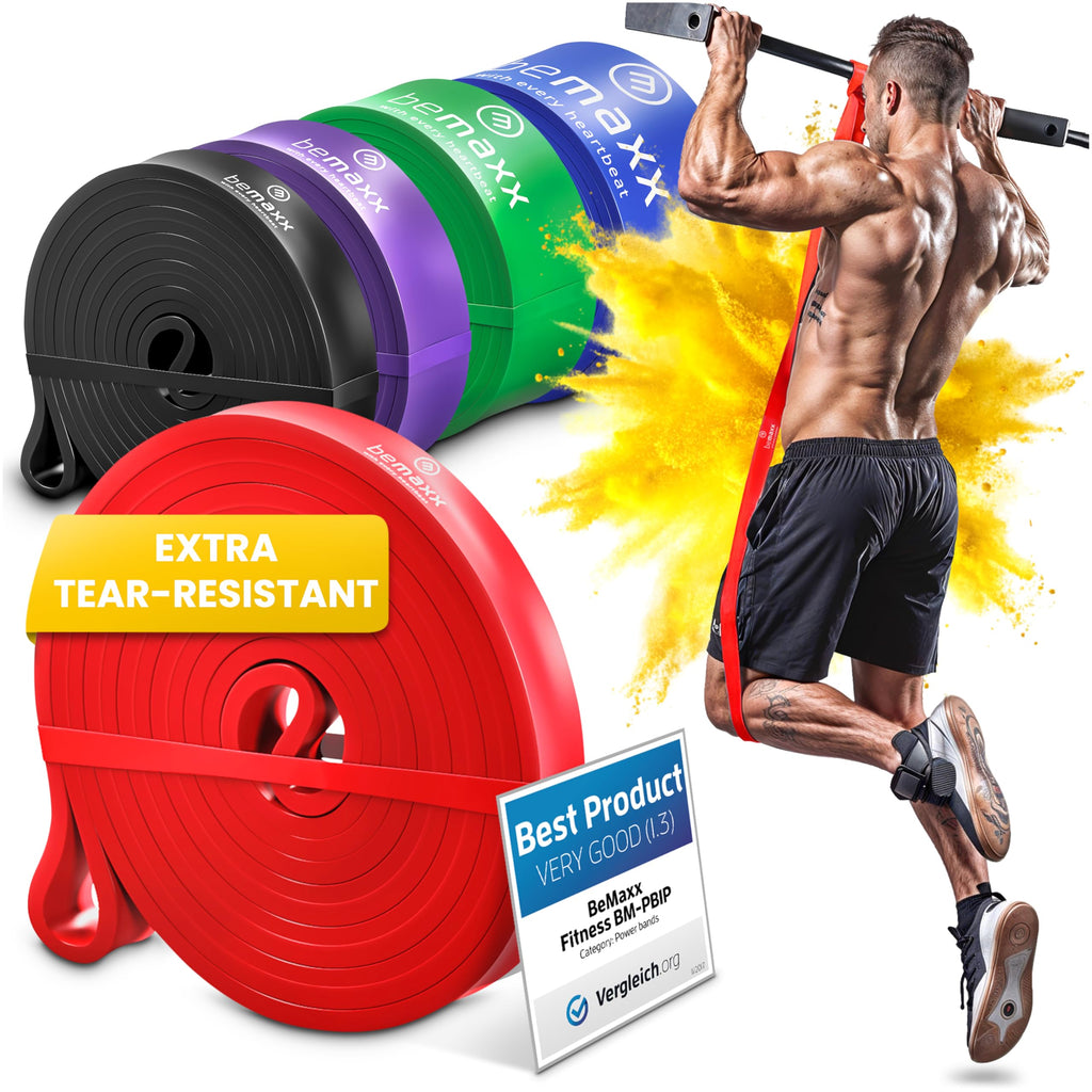 Motståndsband Räckhäv Fitness Resistance Bands + Träning e-Bok, Dra Upp Fitnessband | Hemmagym Equipment, Styrka Träna Gymnastisk, Chin-Pull-Up Bar, Elastiskt Träningsband Gym Workout Man Kvinna