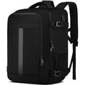 Handbagage Reseryggsäck 40x30x20 Kabinbagage 40x30x20 för Ryanair Wizzair, Under Säte Kabinväska Reseryggsäck med USB-laddningsport Laptopryggsäck14 tum Kabinväska för Män Kvinnor, Svart