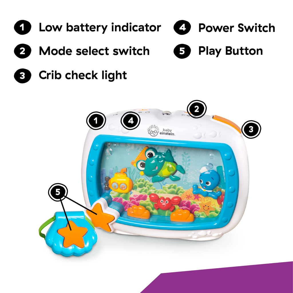 Baby Einstein 11058 Leksak med fjärrkontroll, Flerfärgad, 750 g
