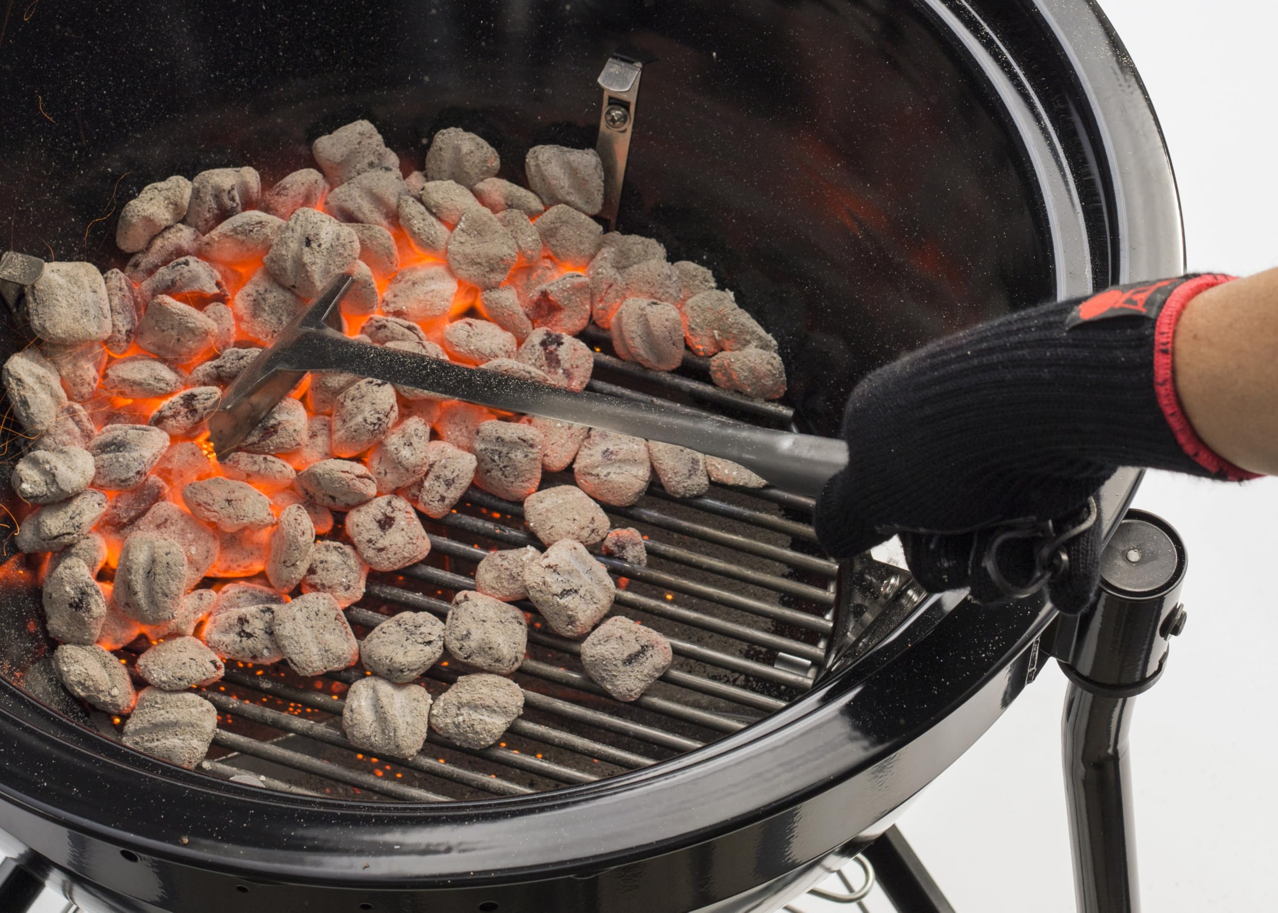 Weber Briketter (4kg), för Långvarig och Konstant Glöd, 100% Naturligt Trä, EU-Produkt, Hållbart Framställt, FSC-certifierad (17590)