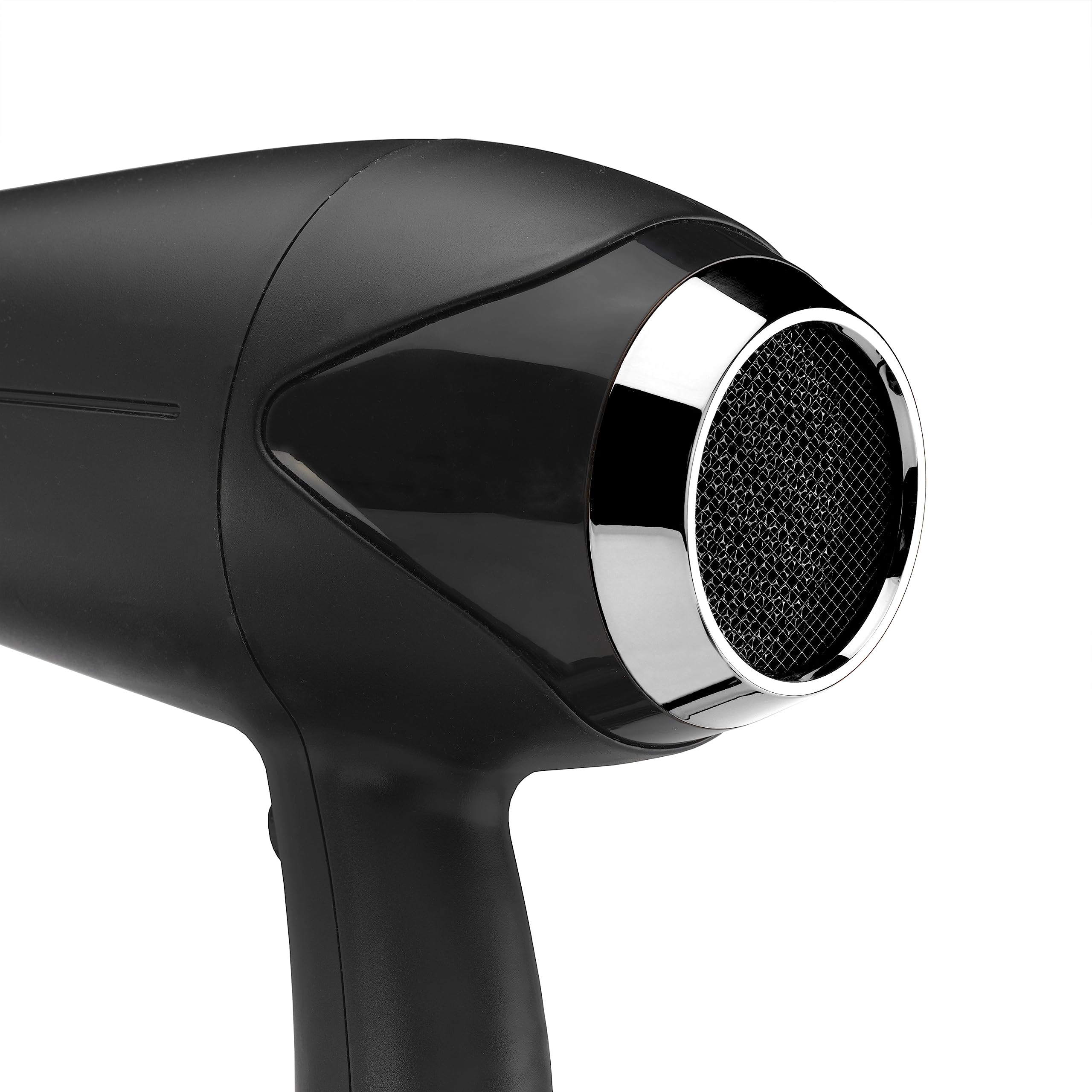 BaByliss Turbo Smooth Hårfön - 2200 W Kraftfull Hårtork, Stor Diffuser, Joniserad Frissfri Styling, 3 Värme- & 2 Hastighetsinställningar, Svart, D572DE