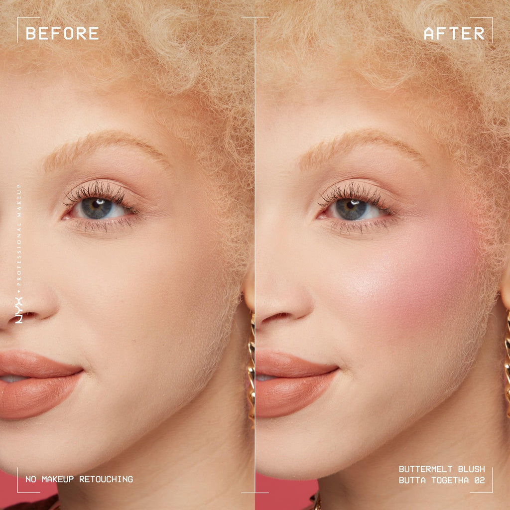 NYX Professional Makeup Buttermelt Blush 02 Butta Together 5 g