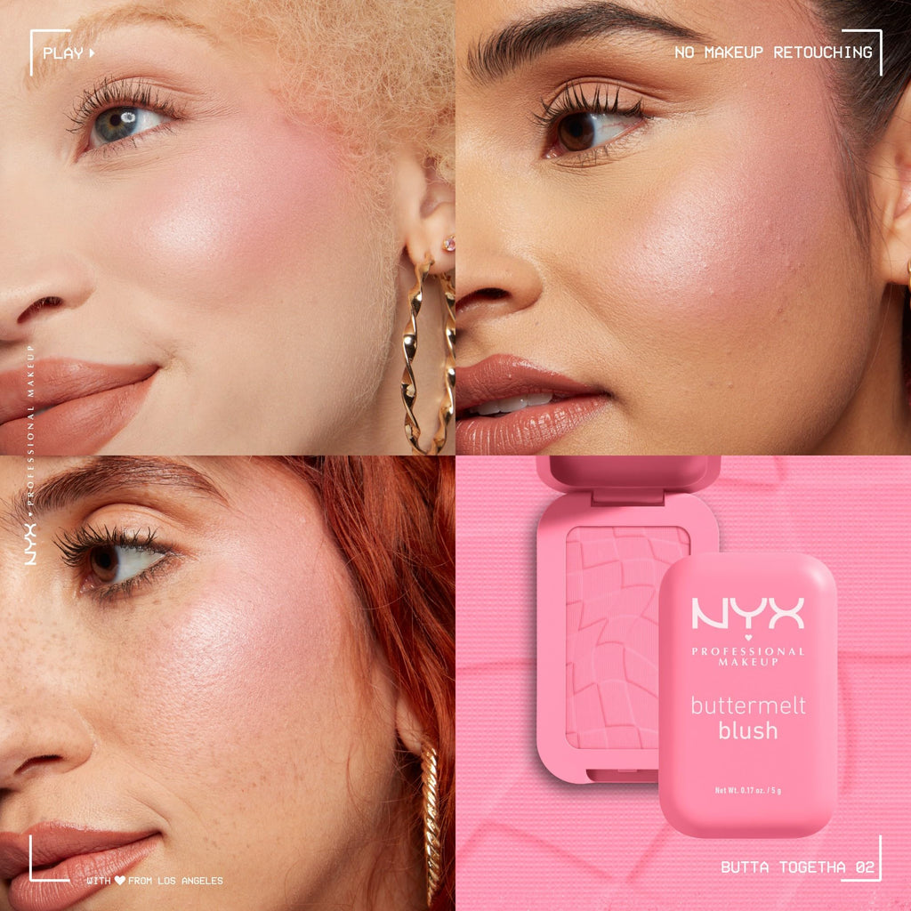 NYX Professional Makeup Buttermelt Blush 02 Butta Together 5 g