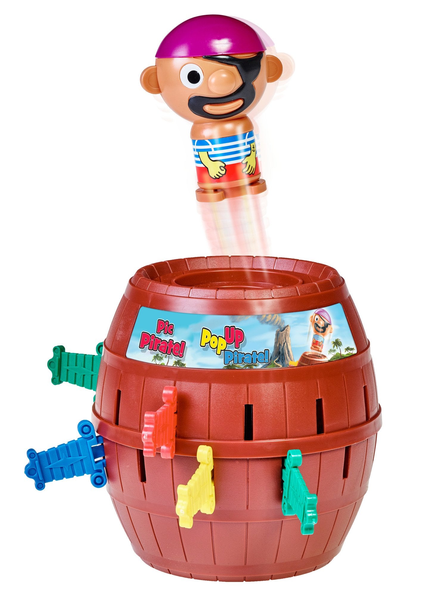 TOMY Pop Up Pirate Classic T7028 Bordsspel, Engelsk språkversion, Från 4 år