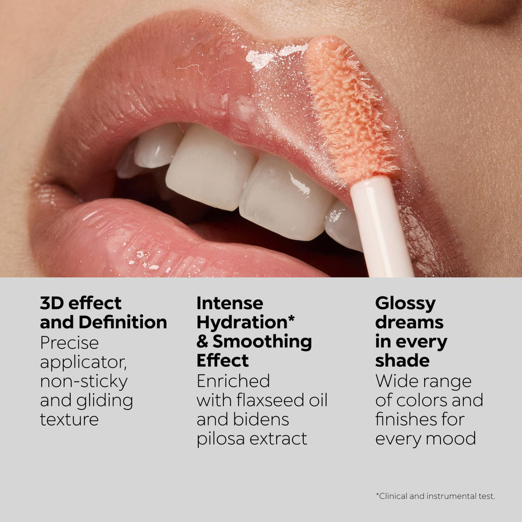 KIKO Milano 3D Hydra Lipgloss 20 | Mjuka läppglans för en 3D-look