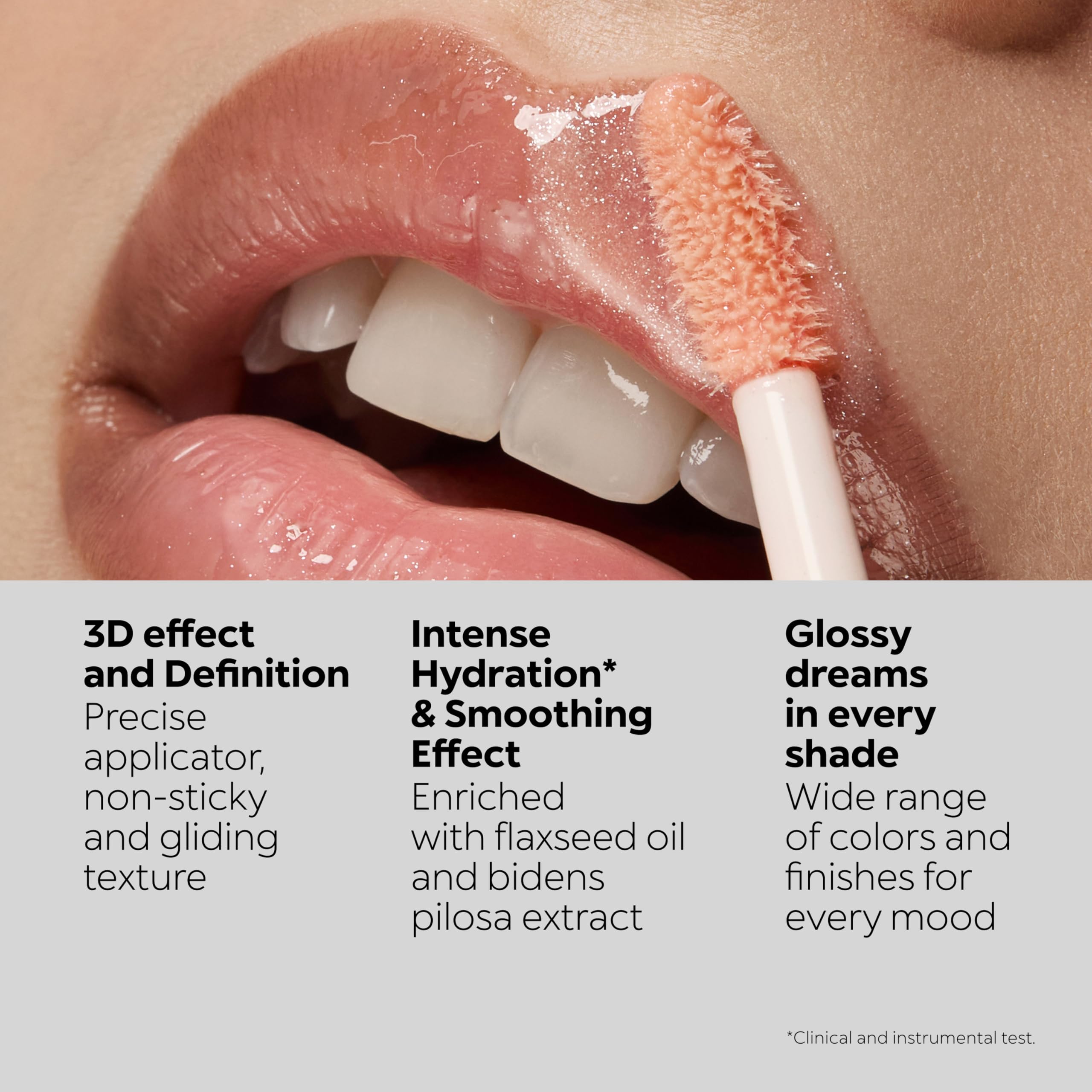 KIKO Milano 3D Hydra Lipgloss 20 | Mjuka läppglans för en 3D-look