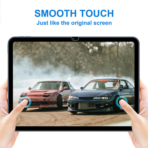 4youquality [2-pack skärmskydd för iPad (A16) 11:e / 10:e generationen (2025/2022) (iPad 11 och 10), härdat glasfilm, reptålig, slagtålig