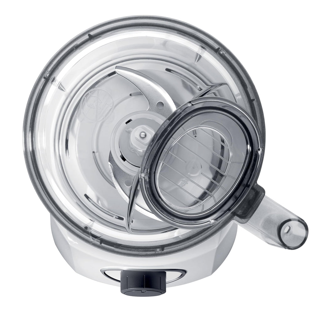 Bosch MultiTalent 3 MCM3200W - Matberedare med mixer till smoothies, vispskiva för grädde och äggvita, 3,2 L bunke, 800 Watt, 2 hastigheter och pulsfunktion, vit
