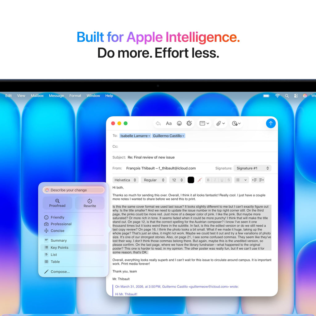 Apple 13-tums MacBook Neo (2026) med A18 Pro-chip: Byggd för AI och Apple Intelligence, Liquid Retina-skärm, 8 GB enhetligt minne, 256 GB SSD-lagring, FaceTime HD-kamera med 1080p, indigo
