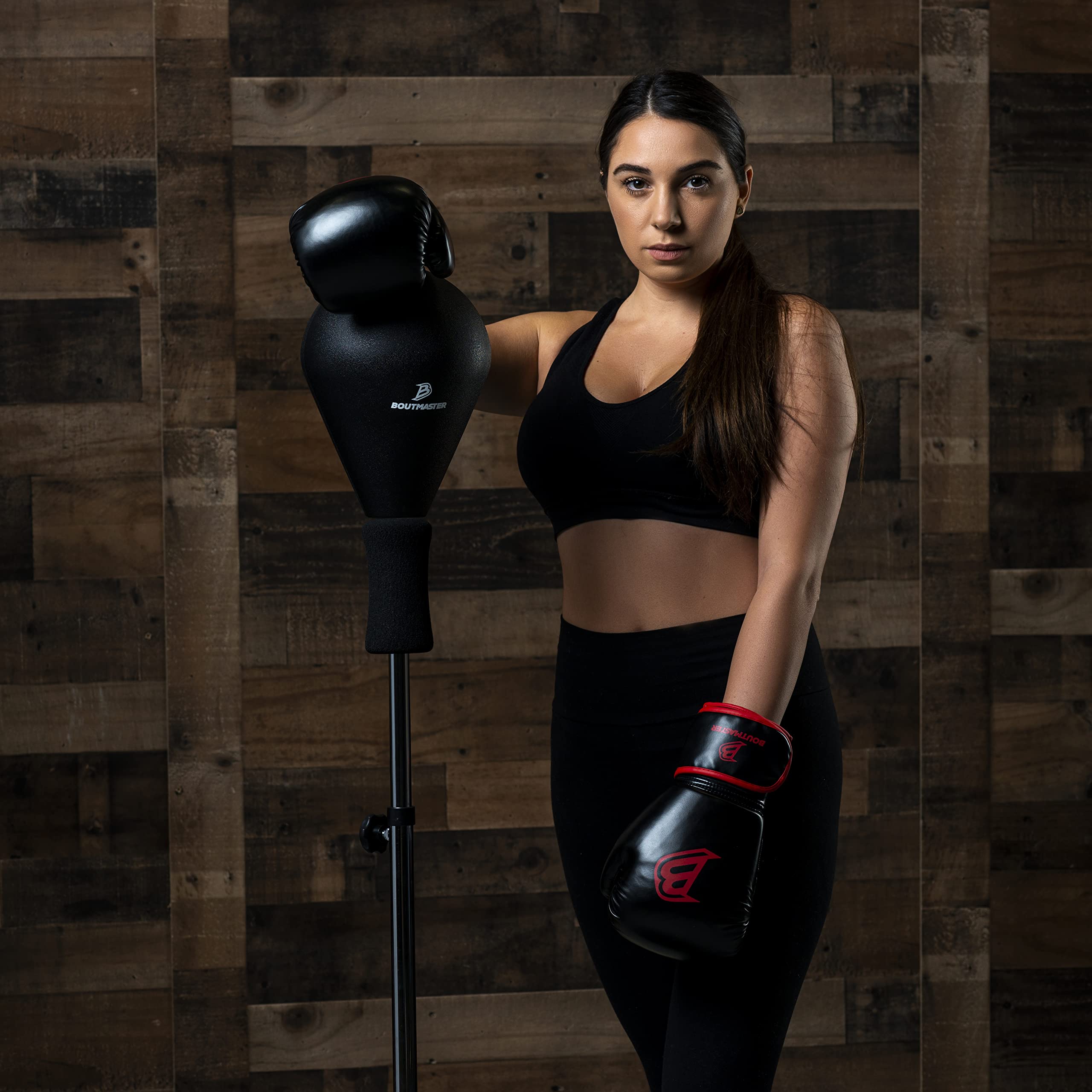 Boxningssäck med stativ, för barn och vuxna, justerbar höjd – fristående boxningsväska – perfekt för MMA-träning, stressavlastning och fitness