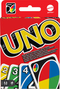 Mattel Games W2087 - UNO kortspel och brädspel, lämplig för 2 - 10 spelare, kortspel och brädspel för 7 år och uppåt