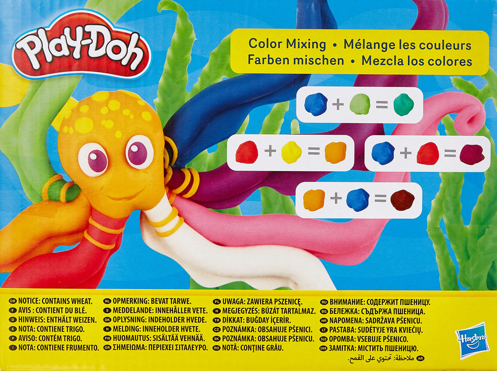 Play-Doh 8-Pack Rainbow, giftfri modellera med 8 färger
