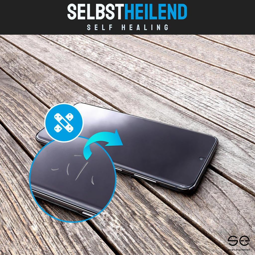 2 x 3D Skärmskydd för Samsung Galaxy S7 [smart engineered] - Skyddsfilm, transparente displayskydd, skyddsfall vänliga, perfekta utskärningar, fodralvänligt