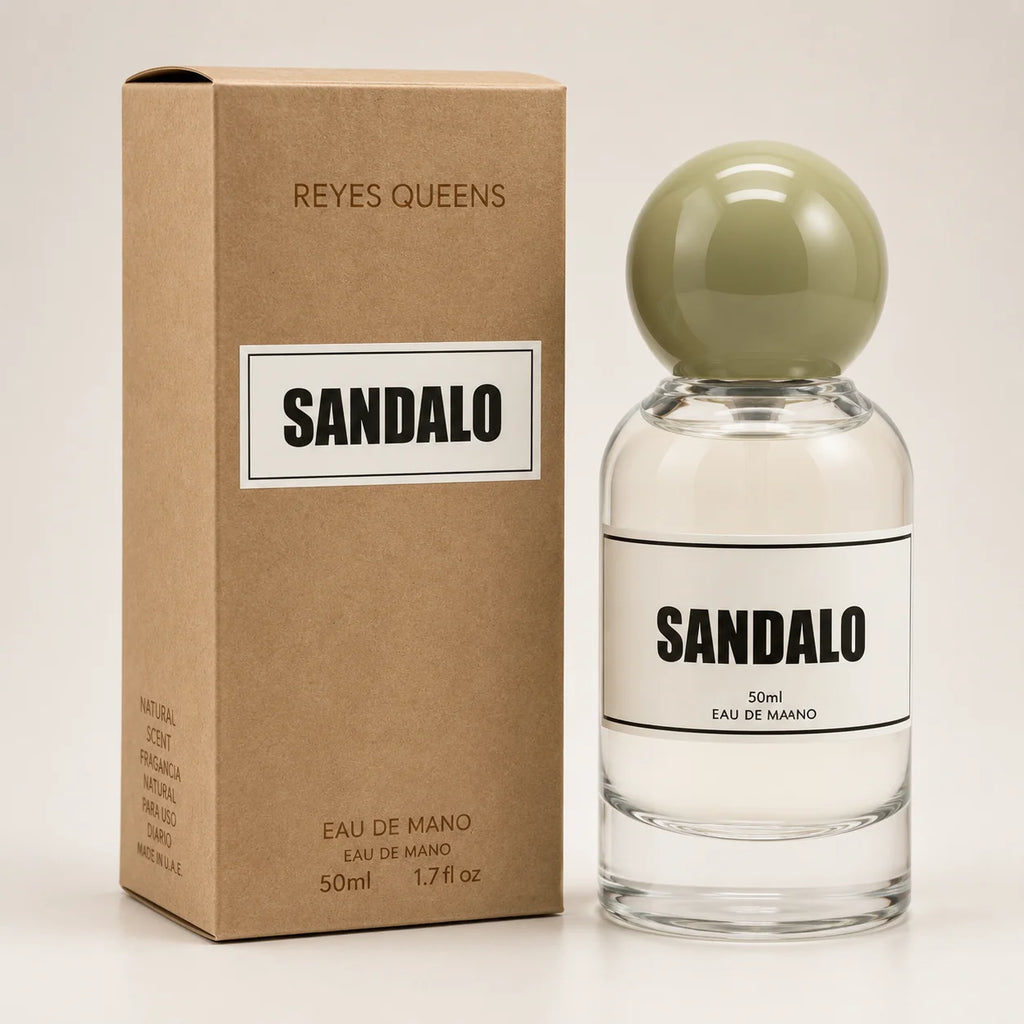 Reyes Queens - Sandalo Eau De Parfum for Men 50ml. Men's Fragrance with Woody and Aromatic