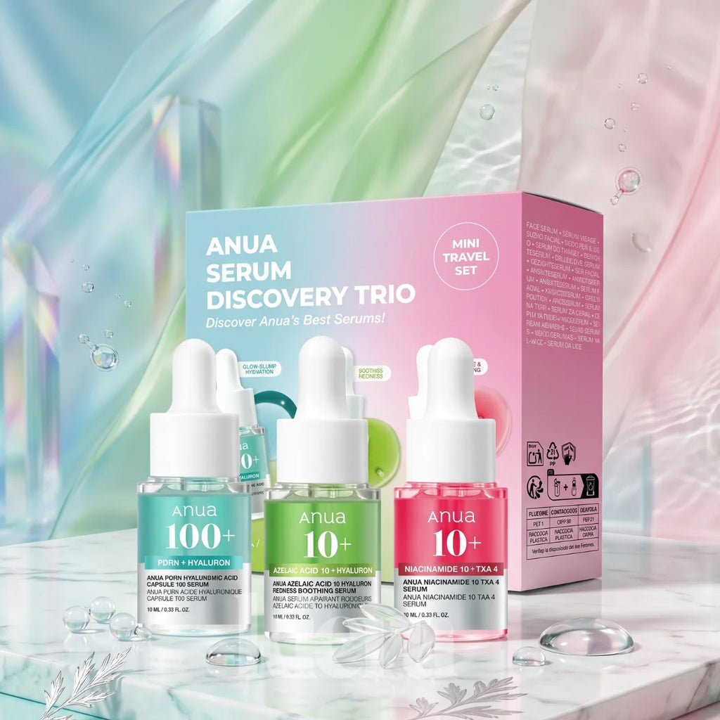 Anua-Trio box of Anua serums