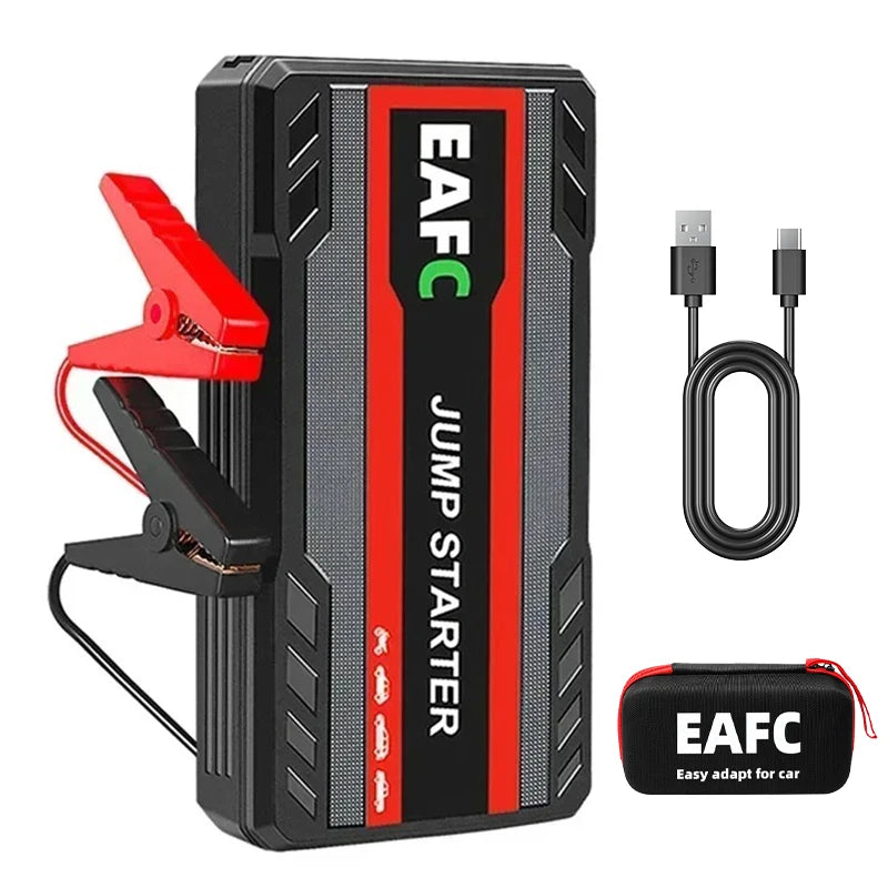 EAFC Car Jump Starter 600A / 1200A /2000A Portable Power Bank Car Battery Booster 12V